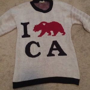 CA sweater